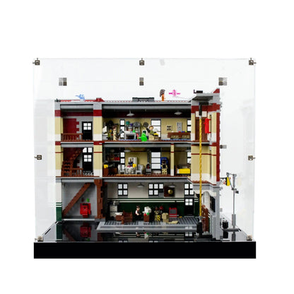 (75827) Firehouse Headquarters LED Display Case