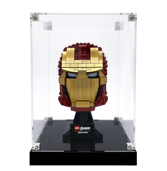 (76165) Iron Man Helmet LED Display Case