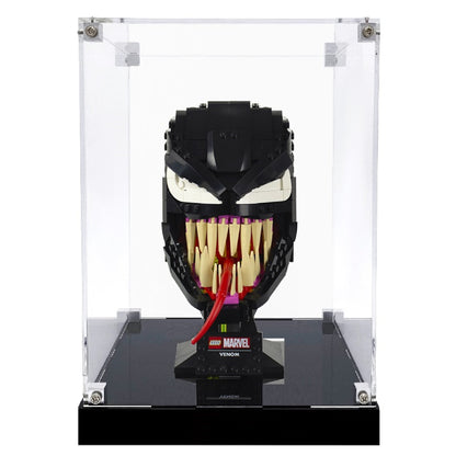 (76187) Venom Helmet LED Display Case
