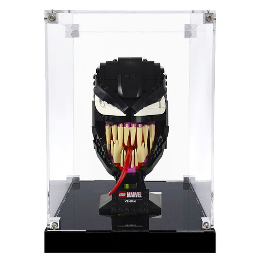 (76187) Venom Helmet LED Display Case