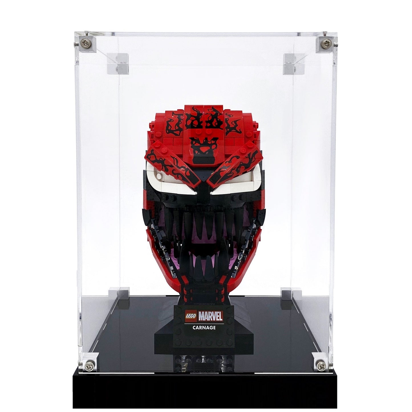 (76199) Carnage Helmet LED Display Case