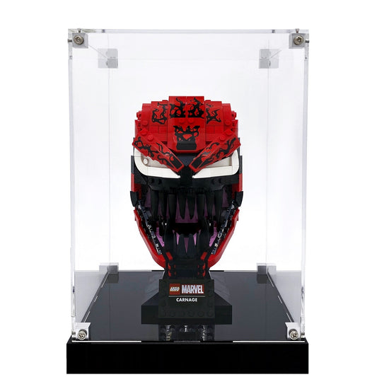 (76199) Carnage Helmet LED Display Case