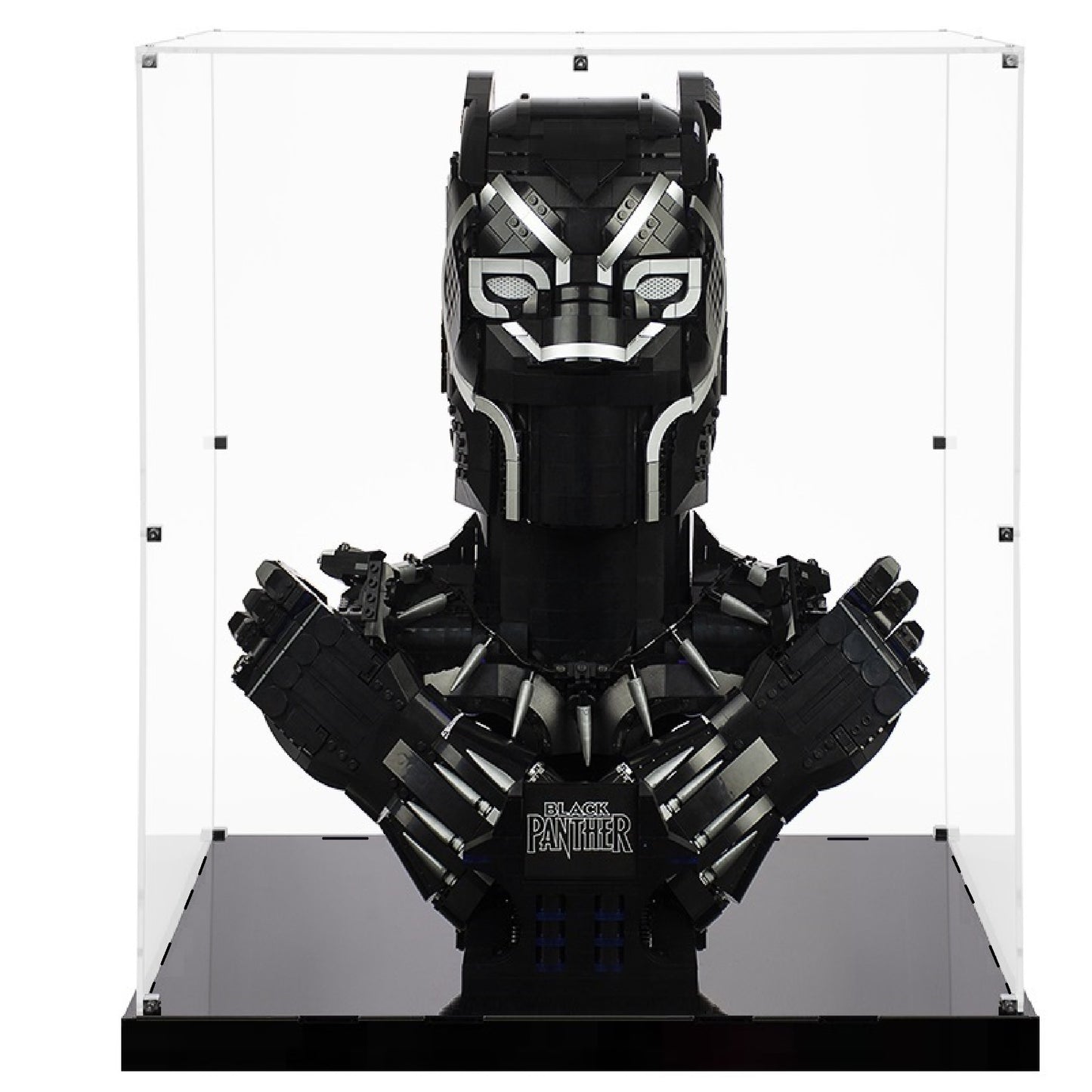 (76215) Black Panther LED Display Case