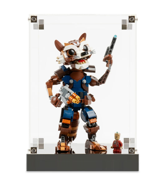 (76282) Rocket & Baby Groot LED Display Case