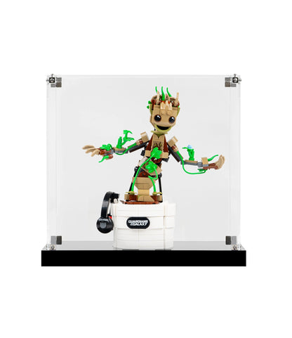 (76297) Dancing Groot LED Display Case
