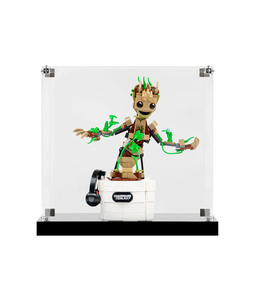 (76297) Dancing Groot LED Display Case