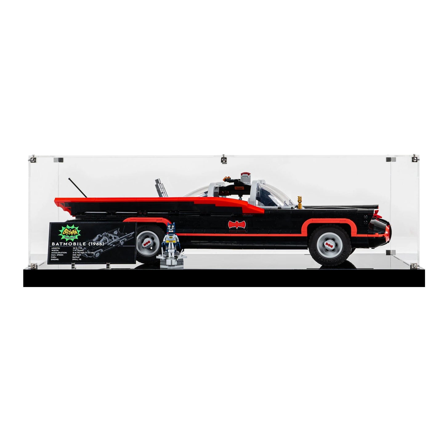 (76328) Batman™: The Classic TV Series Batmobile™ LED Display Case