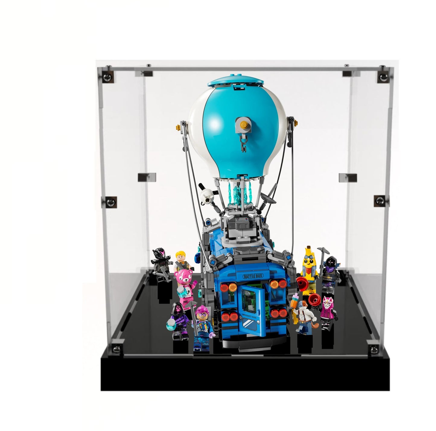 (77073) Battle Bus LED Display Case