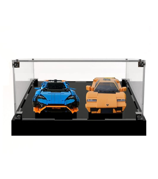 (77238) Lamborghini Revuelto & Huracán STO LED Display Case