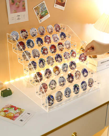 Figure display case 3-7 Tiers