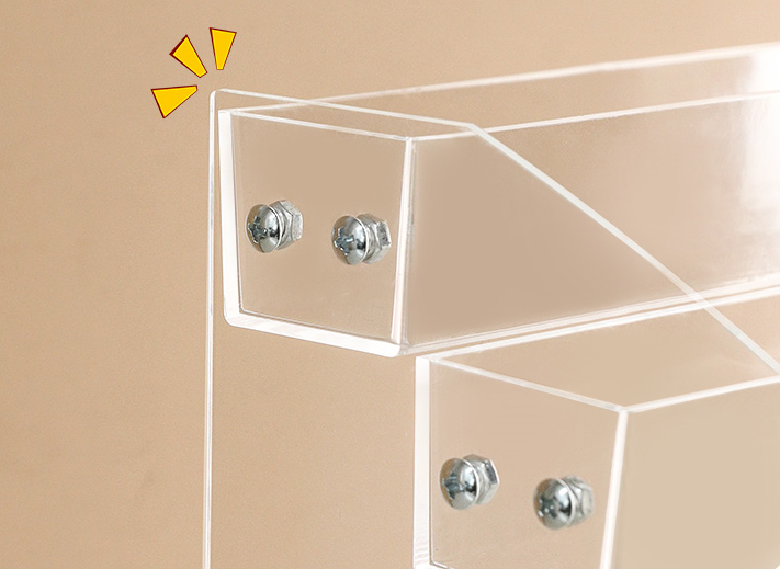 Figure display case 3-7 Tiers
