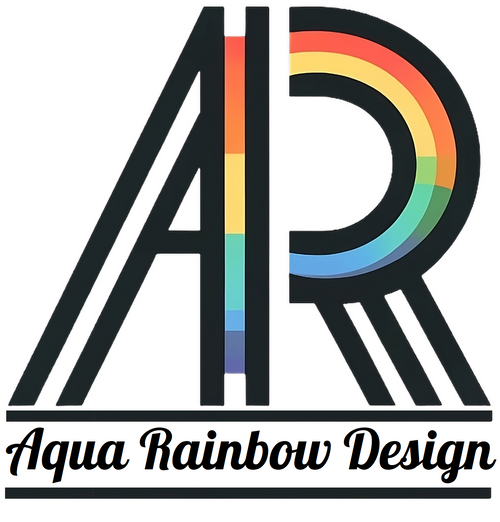 Aqua Rainbow Design