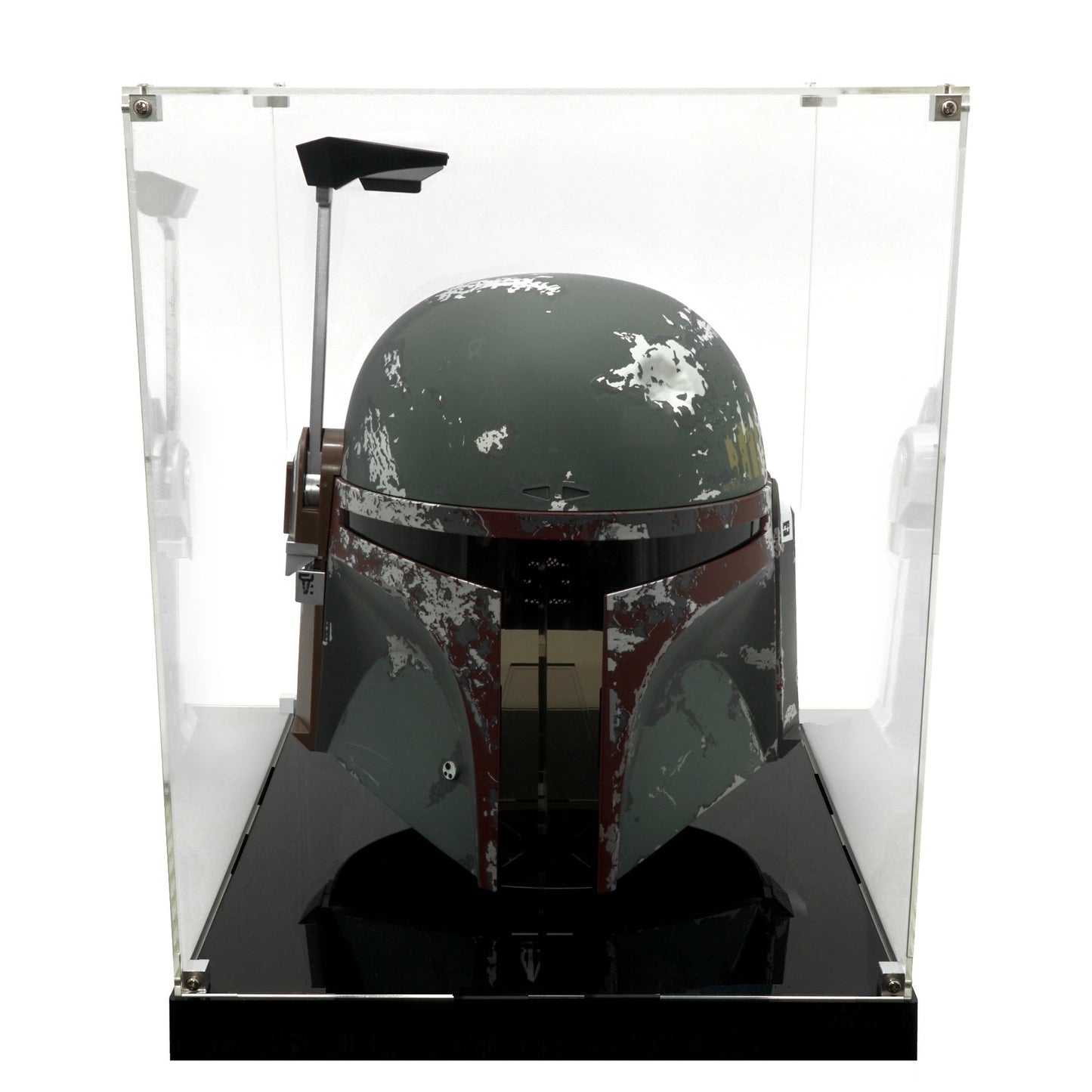 Star War Black Helmet LED Display Case