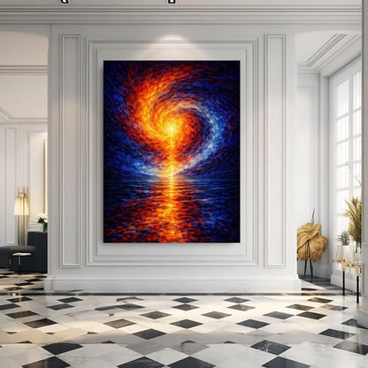 Vertical Flame