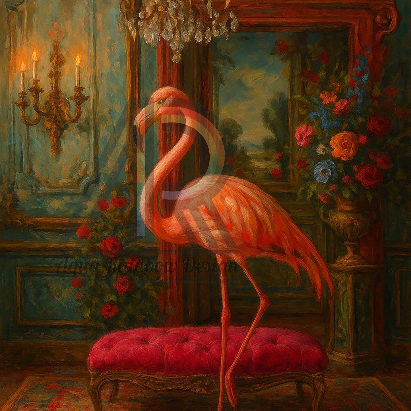 Flamingo Palace Portrait