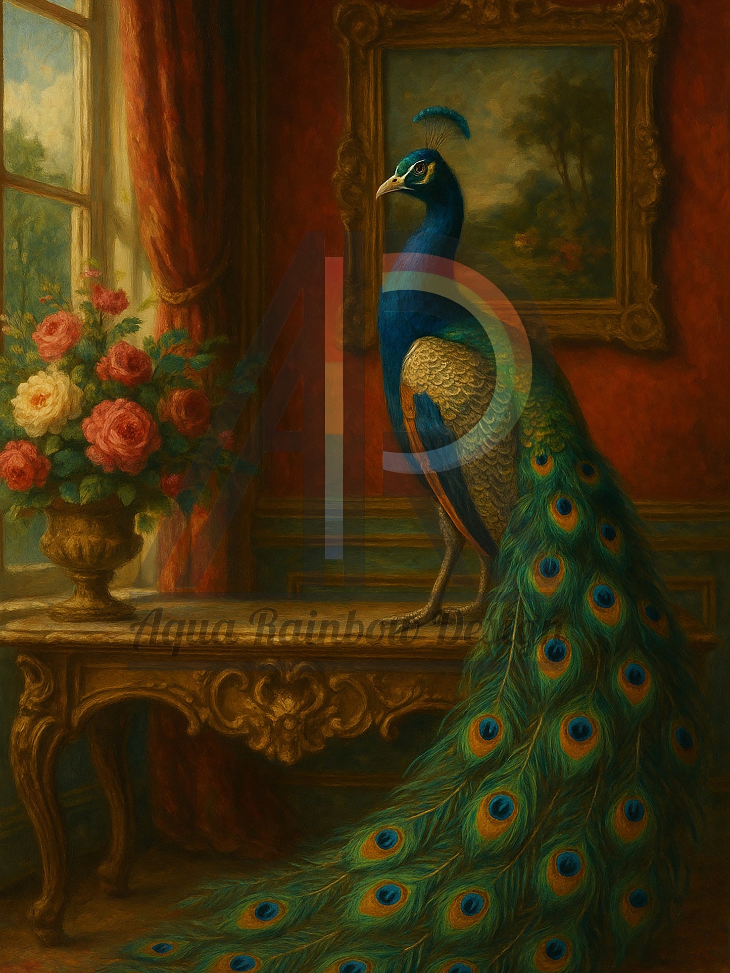 Peacock Salon Elegance