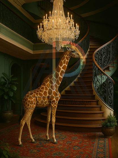 Grand Staircase Giraffe