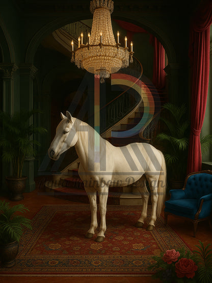 Ivory Staircase Stallion