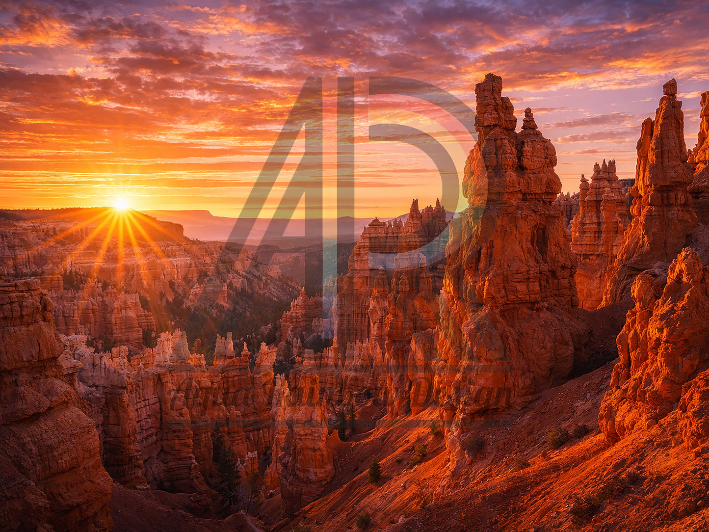 Bryce Canyon Landscape