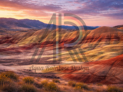 Painted Hills Landscape