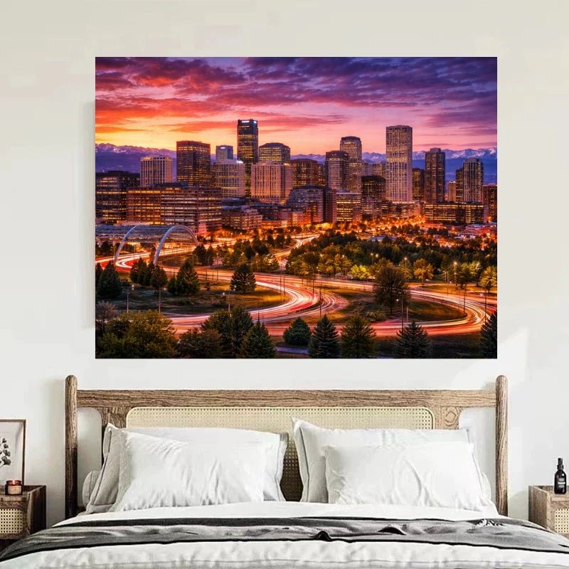 Denver Skyline View