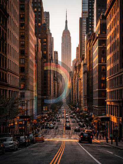 New York Skyline View