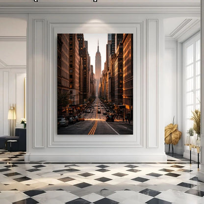 New York Skyline View