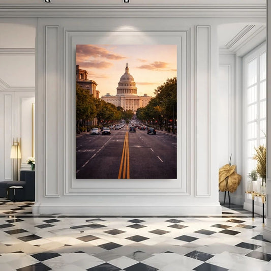 Washington D.C. Skyline View