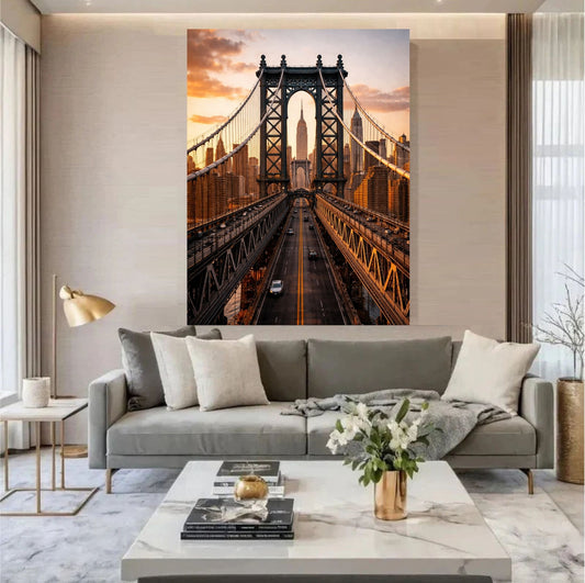Manhattan Bridge Landscape