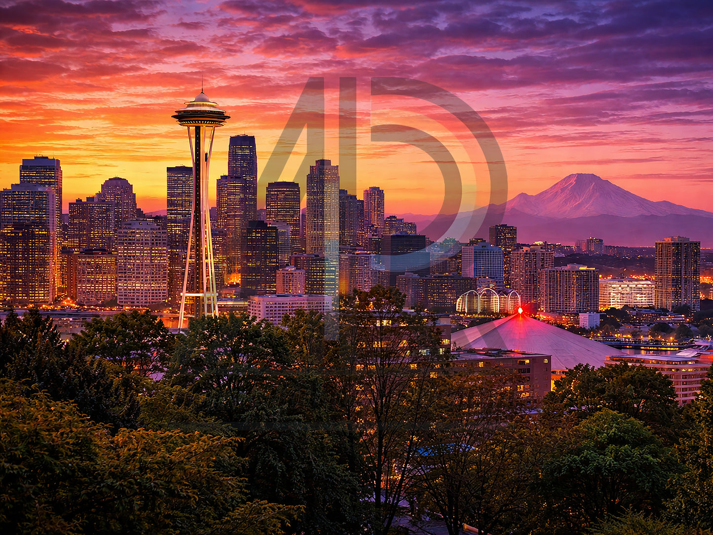 Seattle Skyline View