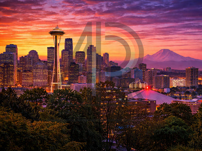 Seattle Skyline View