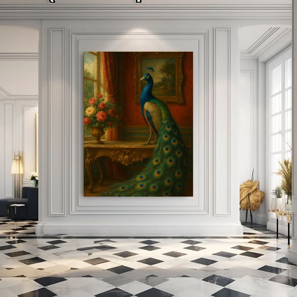 Peacock Salon Elegance
