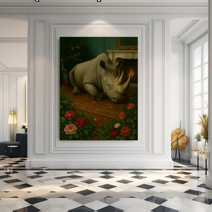 Emerald Hearth Rhino