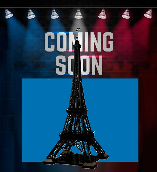 (10307) Eiffel tower LED Display Case