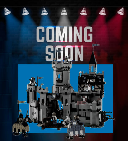 (31168) Medieval Horse Knight Castle LED Display Case