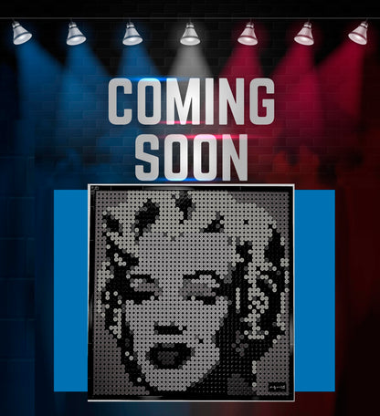 (31197) Andy Warhol's Marilyn Monroe LED Display Case