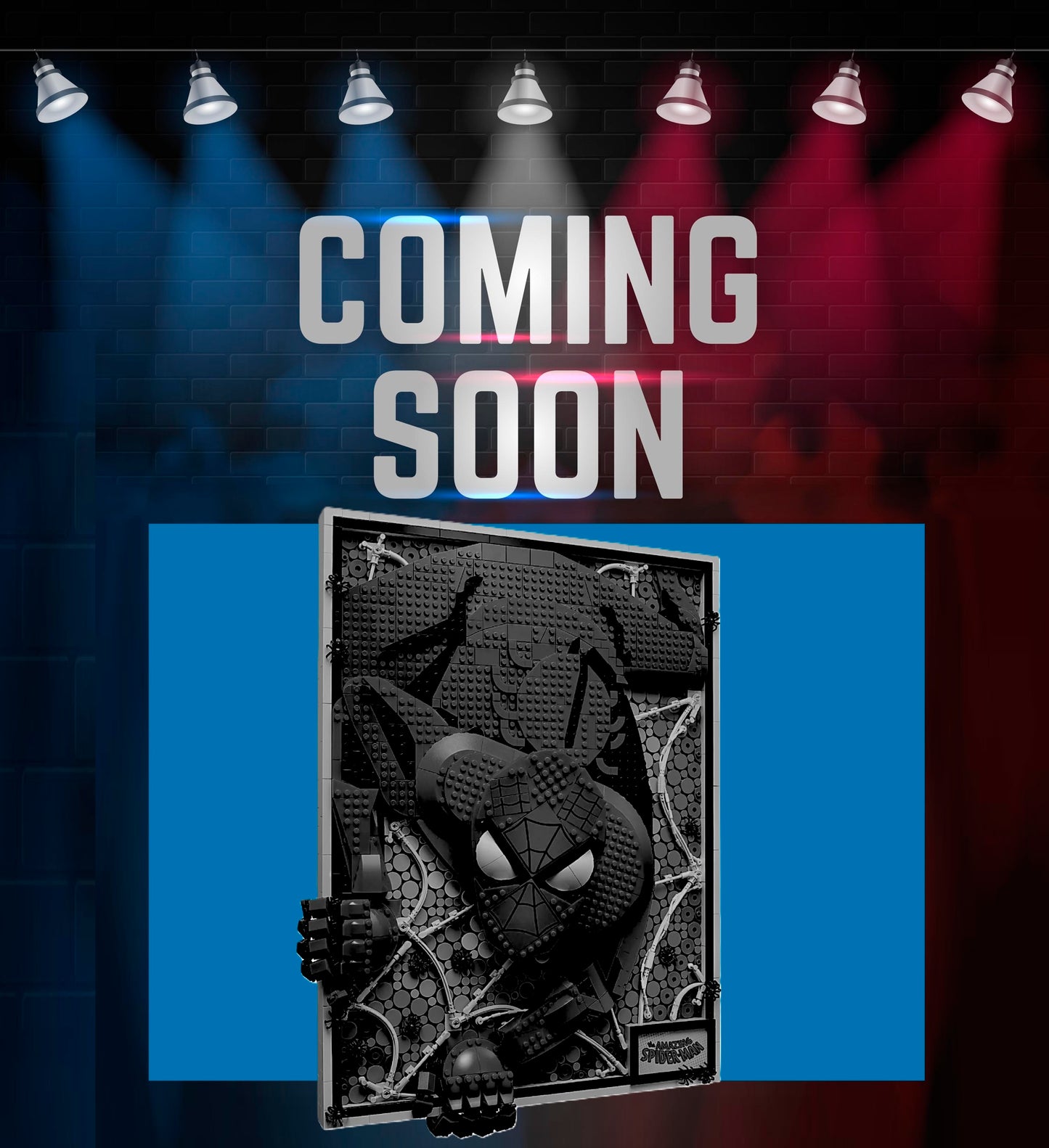(31209) The Amazing Spider-Man LED Display Case