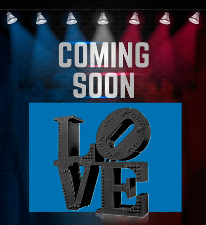 (31214) LOVE LED Display Case