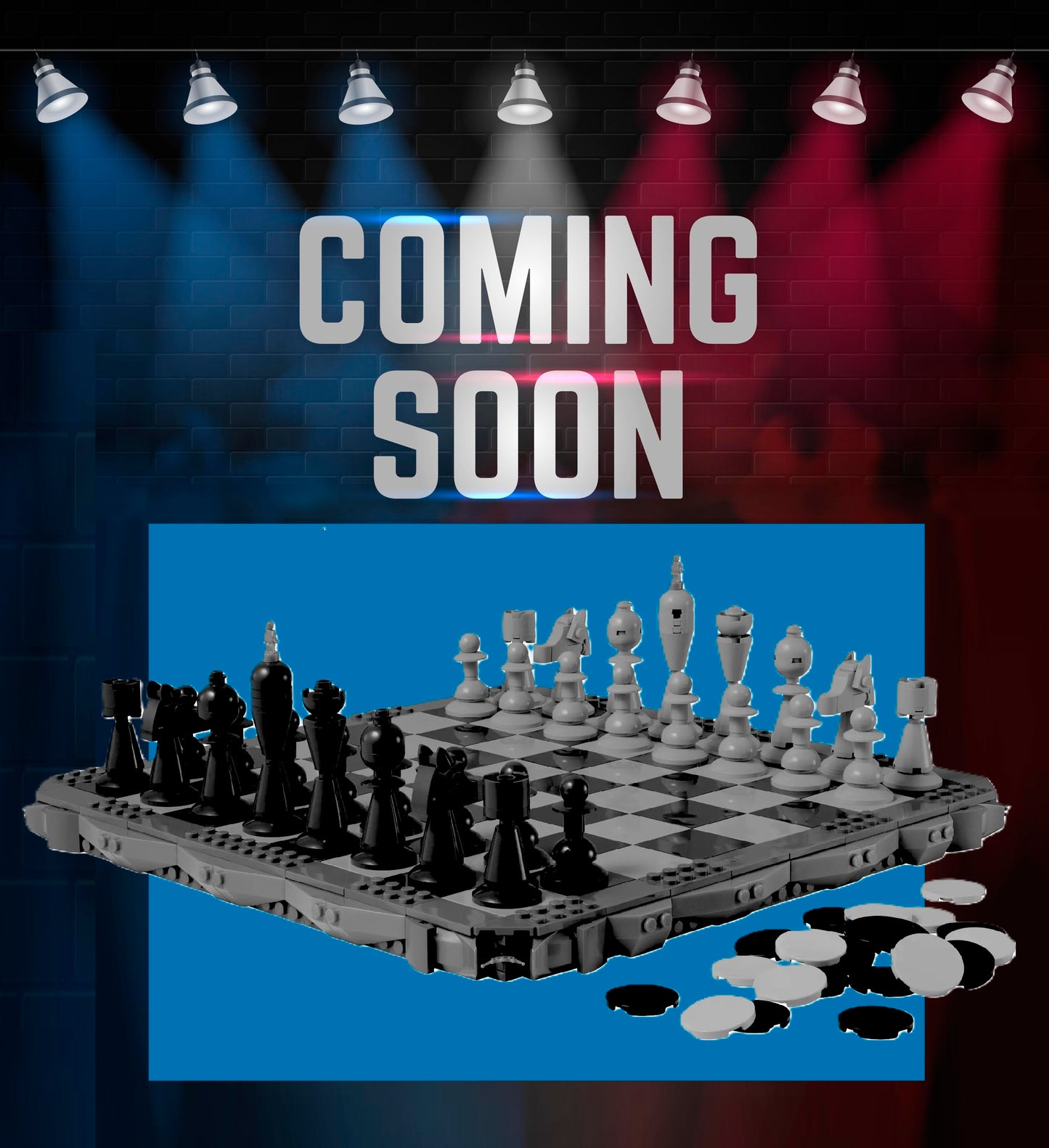 (40719) Traditional Chess Set LED Display Case