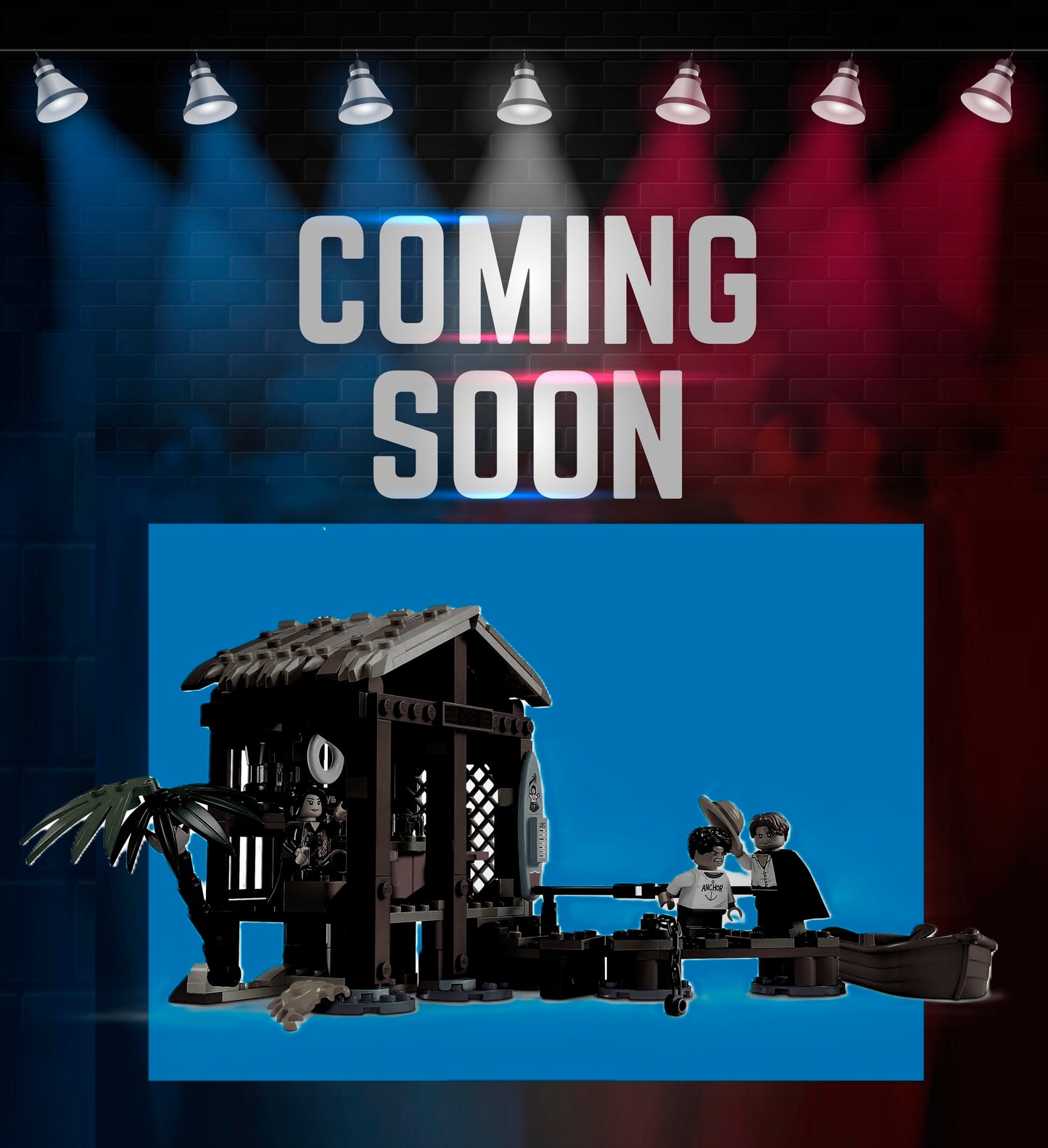 (75636) Windmill Village Hut LED Display Case