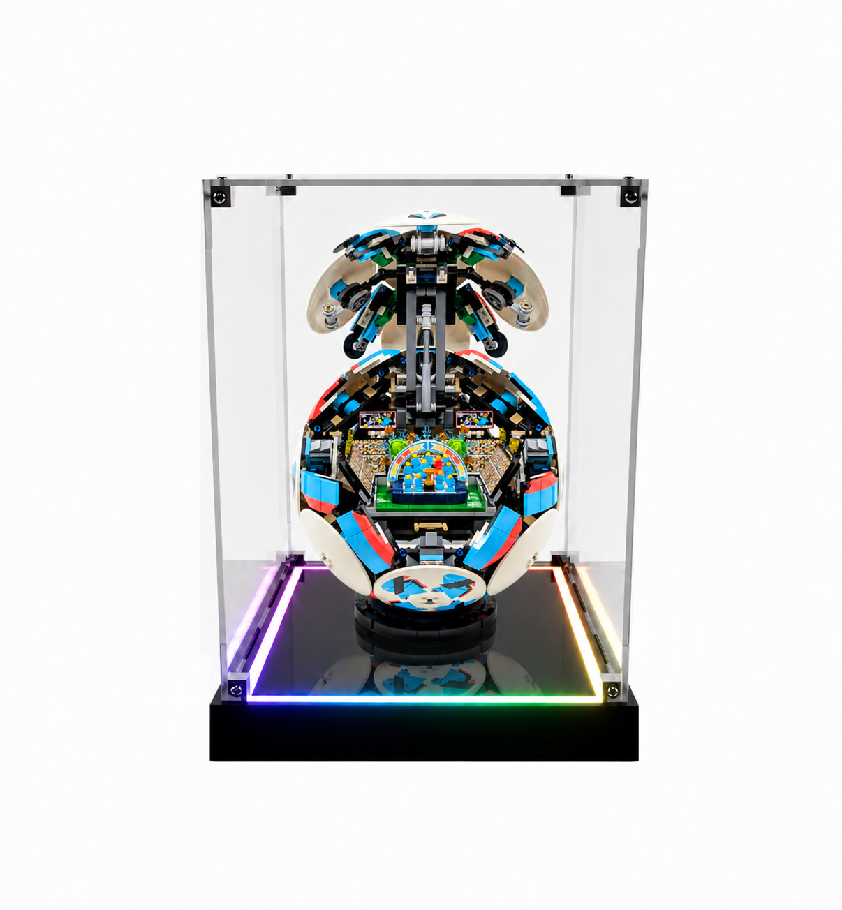 (43019) Soccer Ball LED Display Case