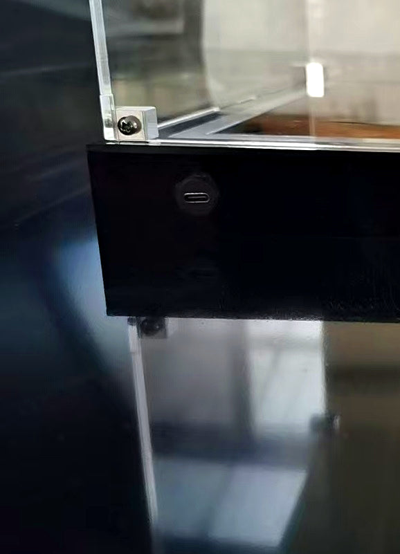 Type-C LED light base for LEGO display case – High-brightness illuminated acrylic box